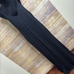NWT Soma Elegant Black Maxi Dress   XXL Soma